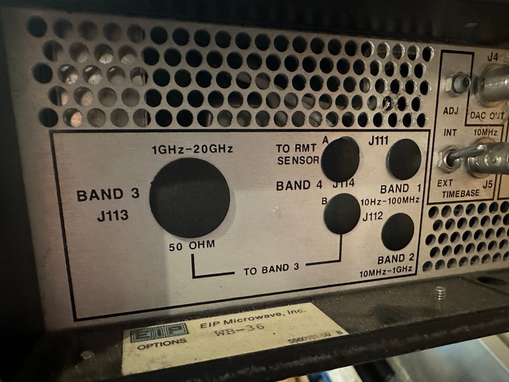 EIP Model 548B Microwave Frequency Counter w/Option WB-36