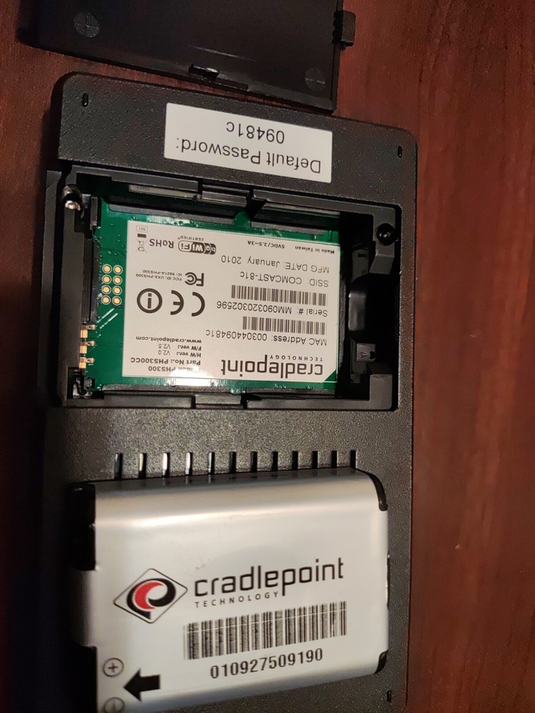 Comcast Cradlepoint technology wipipe router