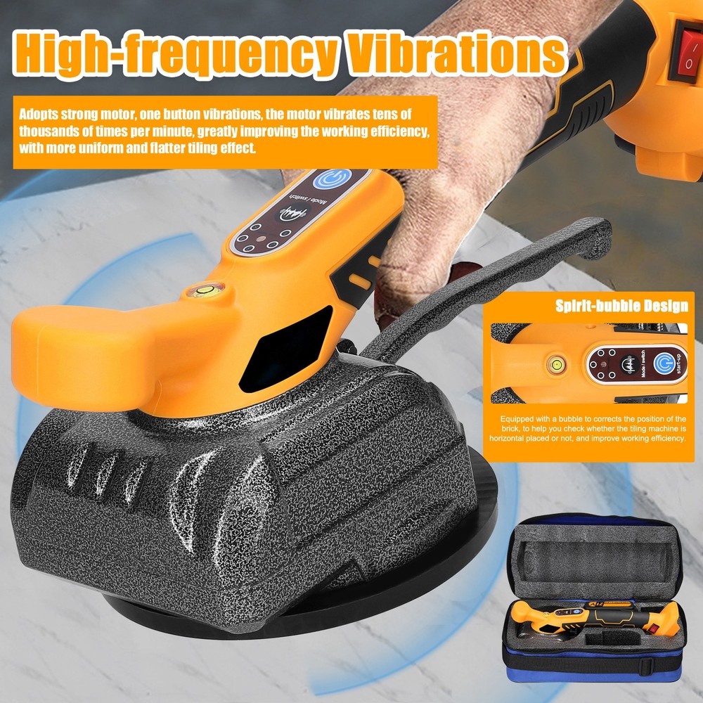 1-Geevorks 21V Automatic Tile Tiling Machine High Loading Capacity Wall Floor