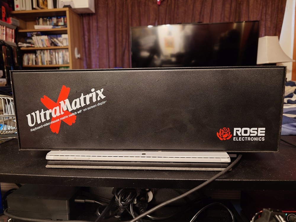 Rose Electronics Ultramatrix VGA KVA Switch | Model UM4-CH