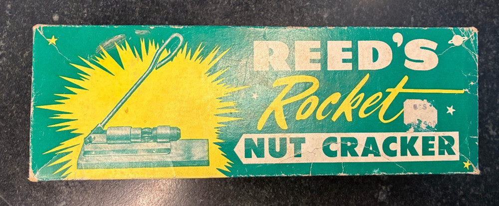 Vintage Reed’s Rocket Nut Cracker R-300 w/ Original Box -Works Great!