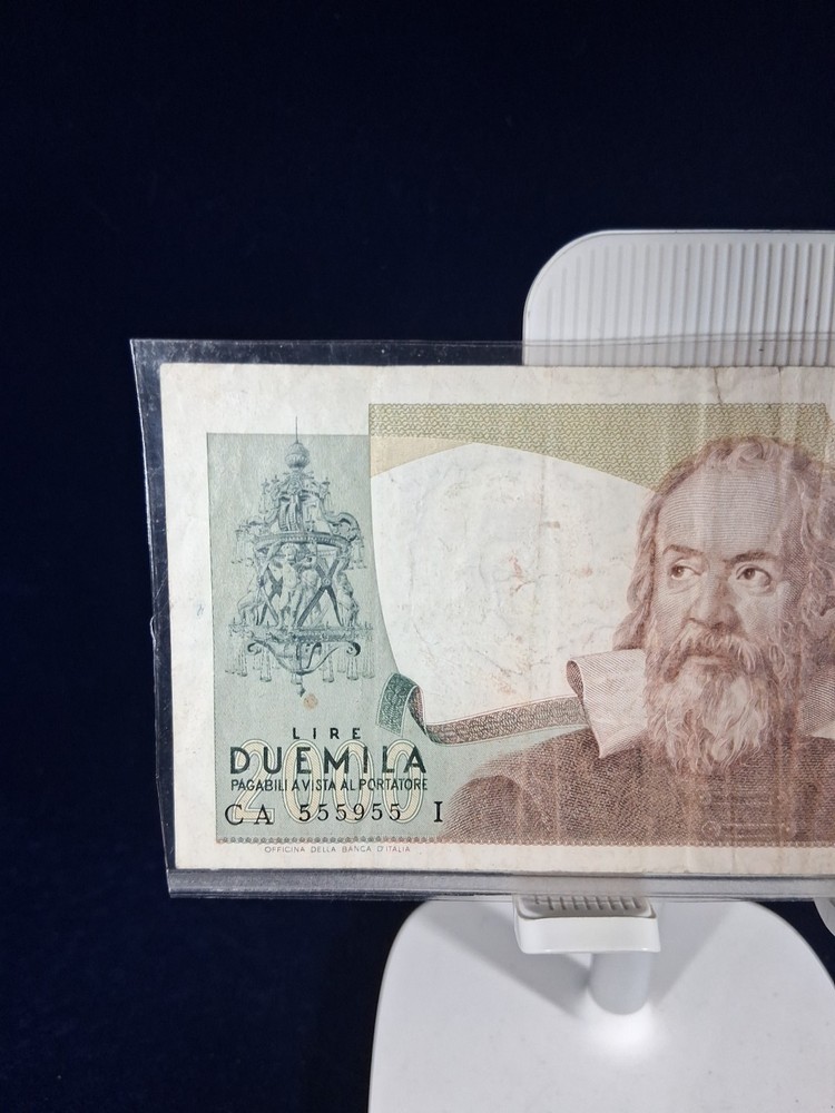 1983 2000 Lira BANKNOTE GALILEO GALILEI
