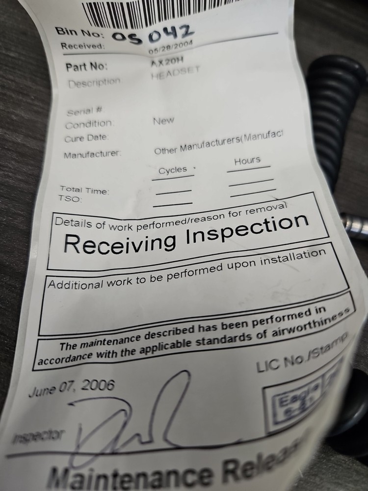 AVIX AX-20 Headset -good shape (ja)