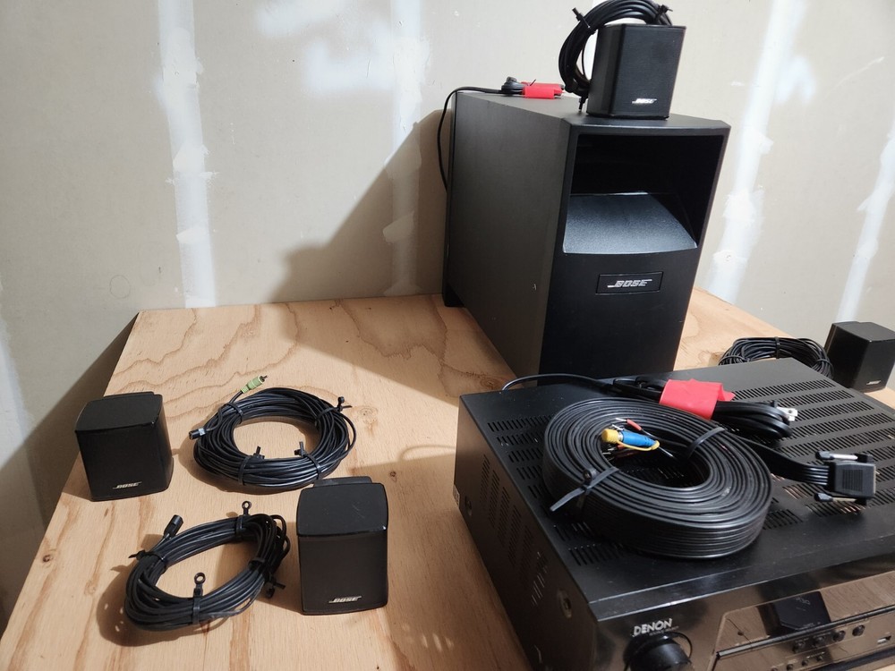 Denon & Bose home theater system