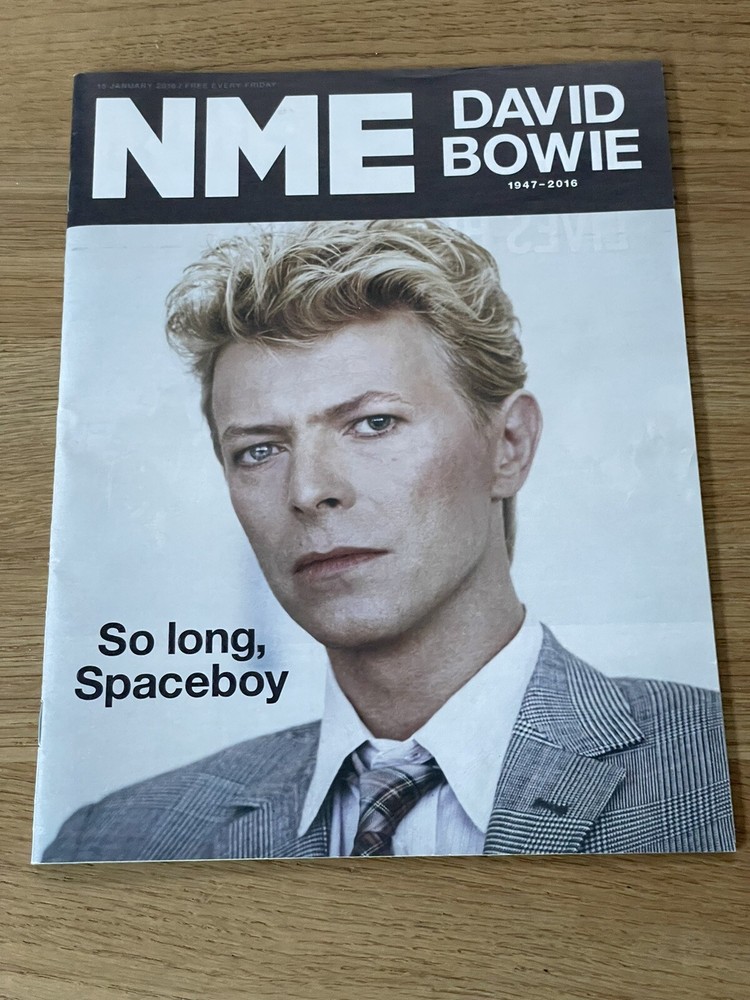 David Bowie 2016 N M E Tribute Feature Magazine 1947-2016