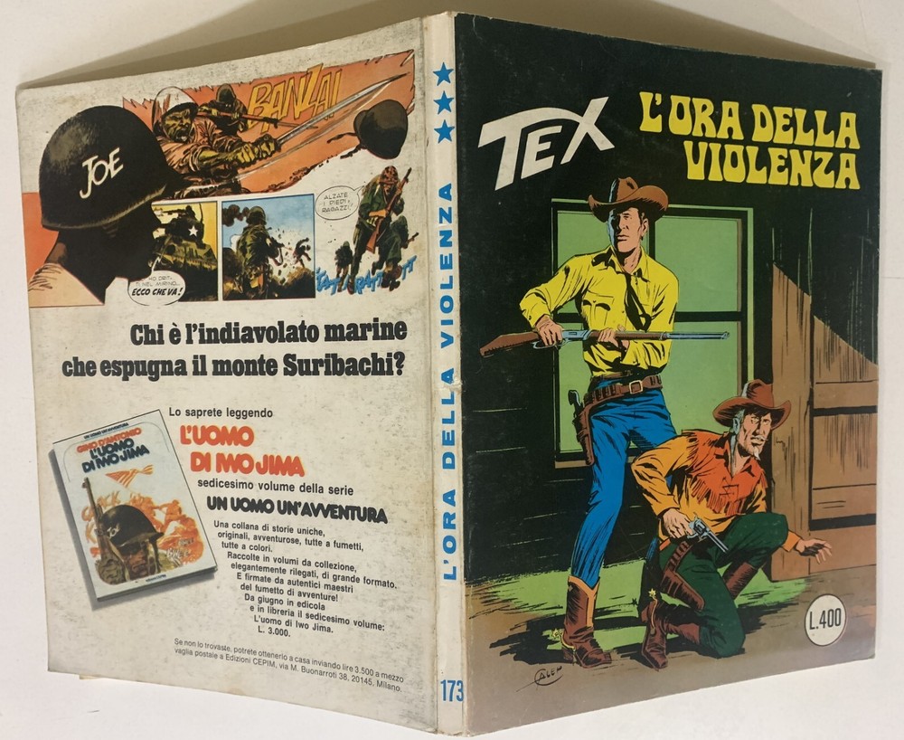BONELLI TEX TRES TEL N.173 1978