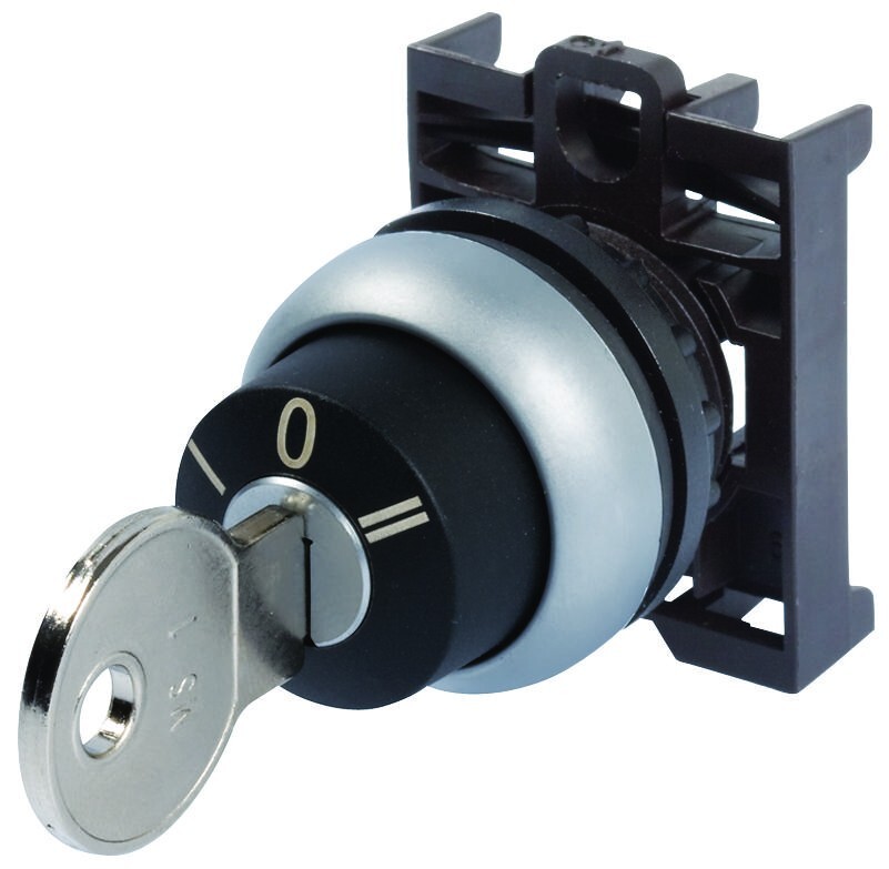 Eaton M22M-WS3 Key Selector Switch 22mm 3-Pos