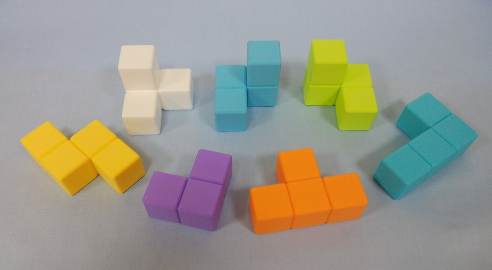 3-D Printed Soma Cube Puzzle
