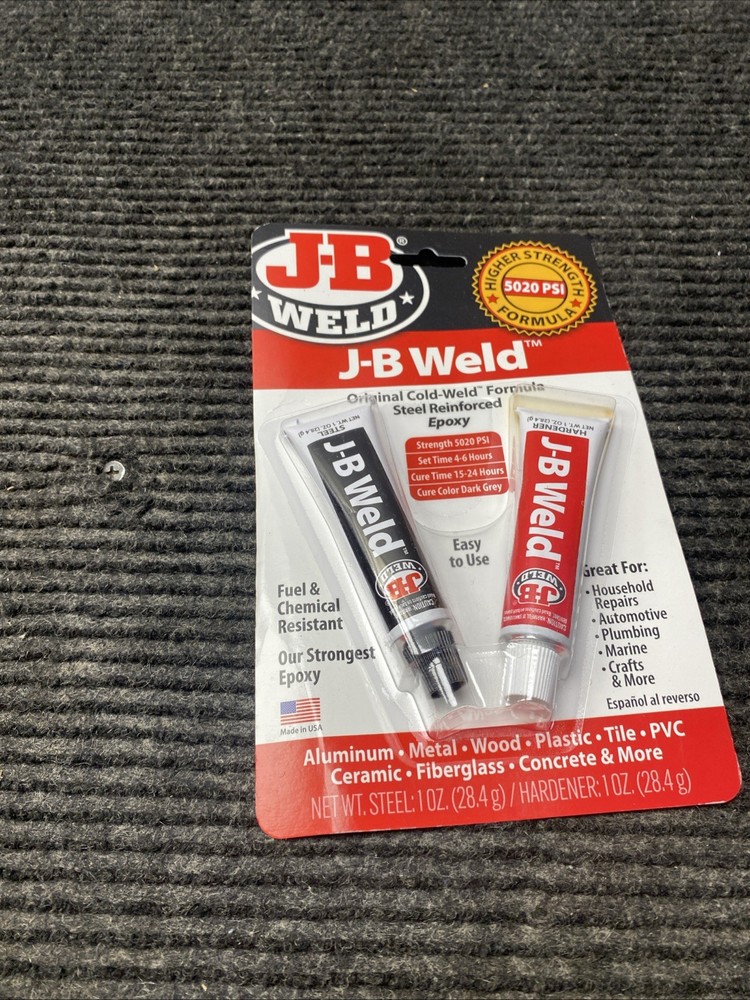 New J-B Weld Original Epoxy Dark Grey 8265S
