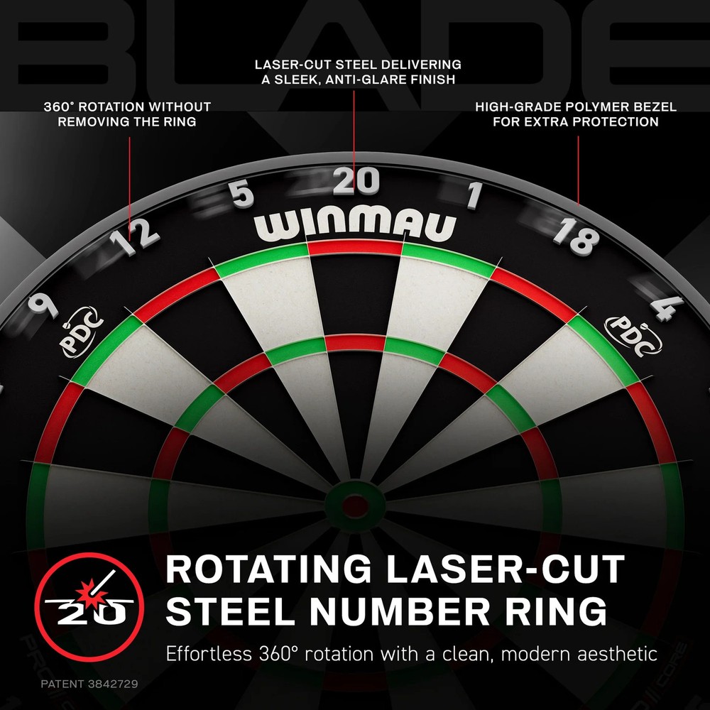 Winmau Blade X - Official PDC Dartboard