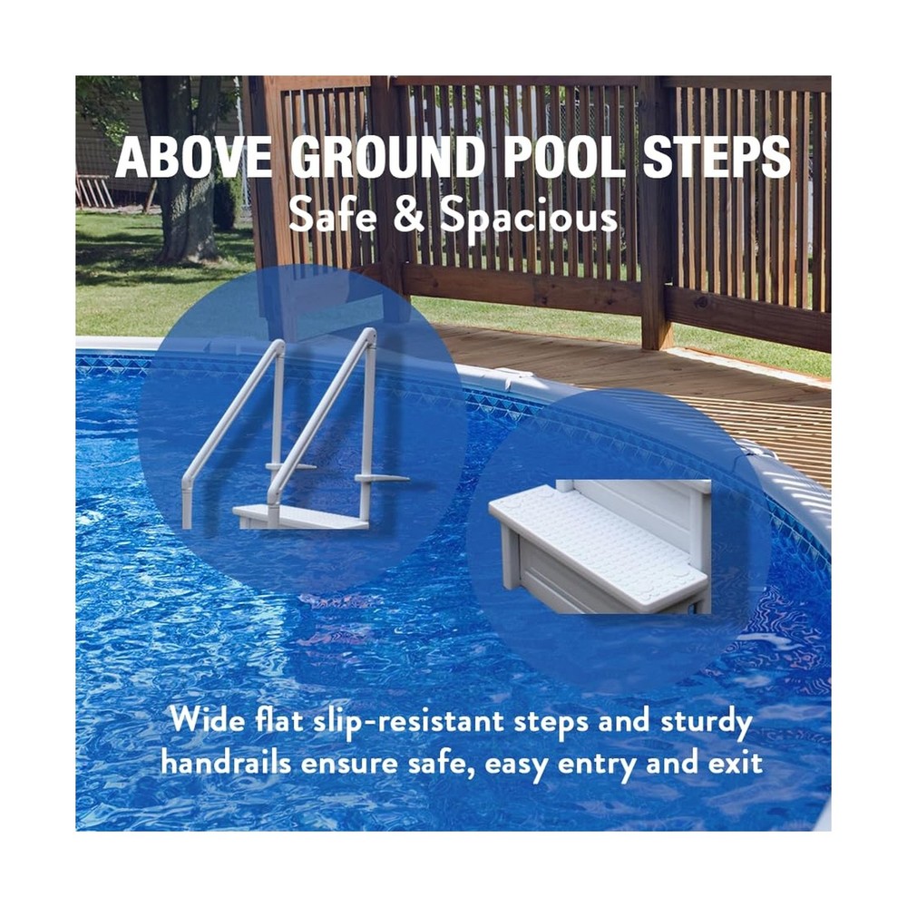 Doheny's Pool Step for Above Ground Swimming Pools