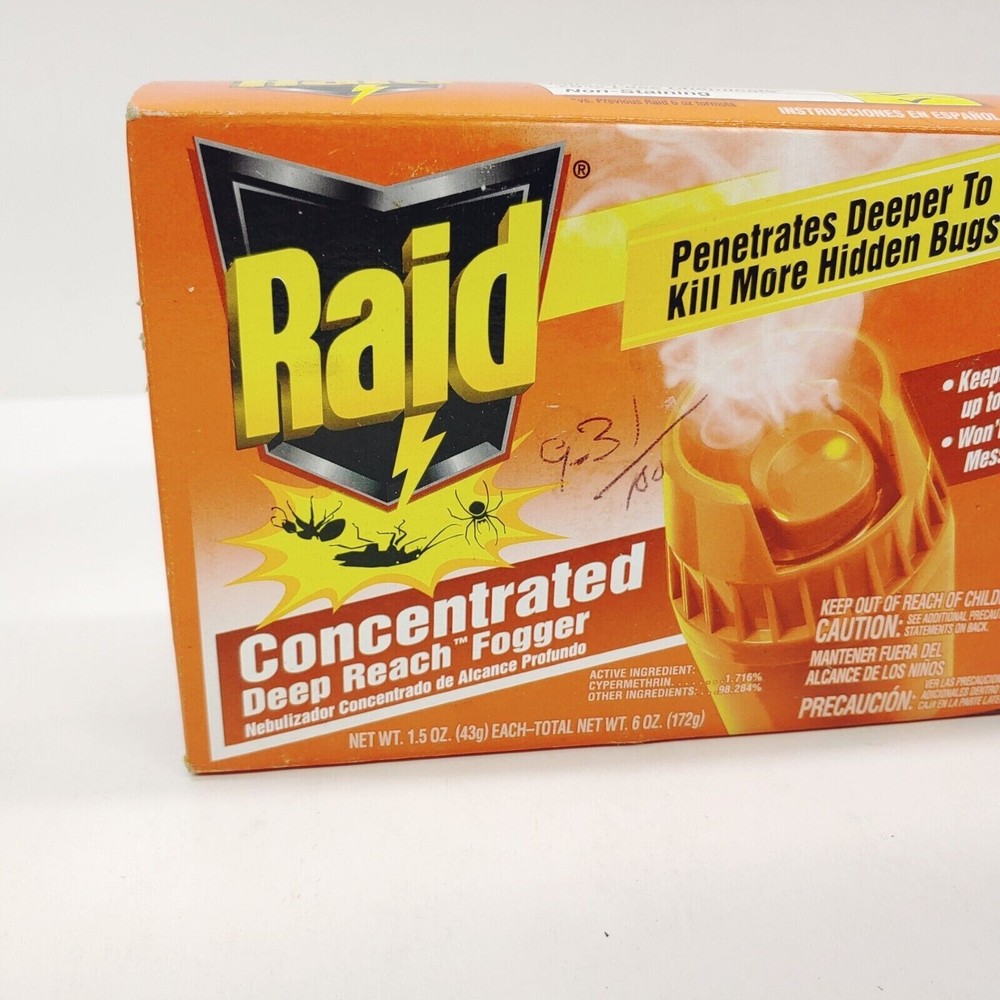 Raid Concentrated 4 Foggers Deep Reach 1.5 oz