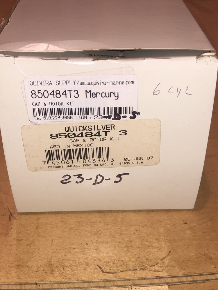 Quicksilver Cap & Rotor Kit 850484T 3