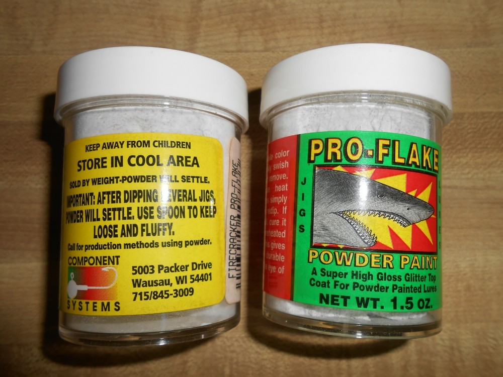 4 Component Systems Pro Tec Powder Paint - 2 Glitter Coats & 2 Colors