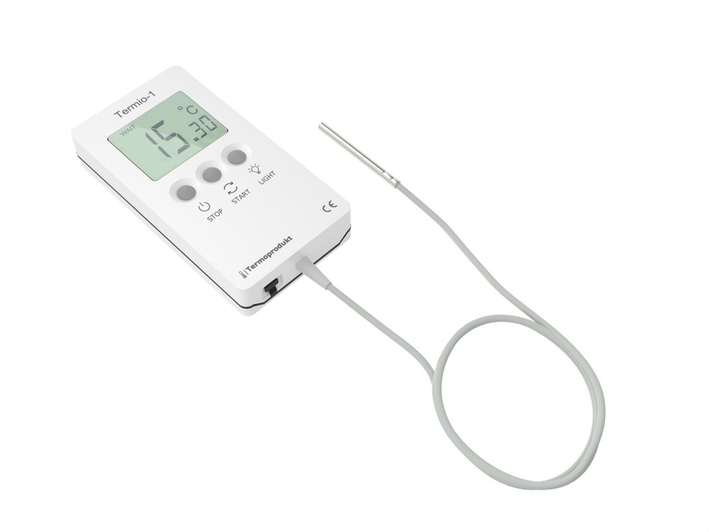 Termio-1 Precise temperature data logger with probe for liquids