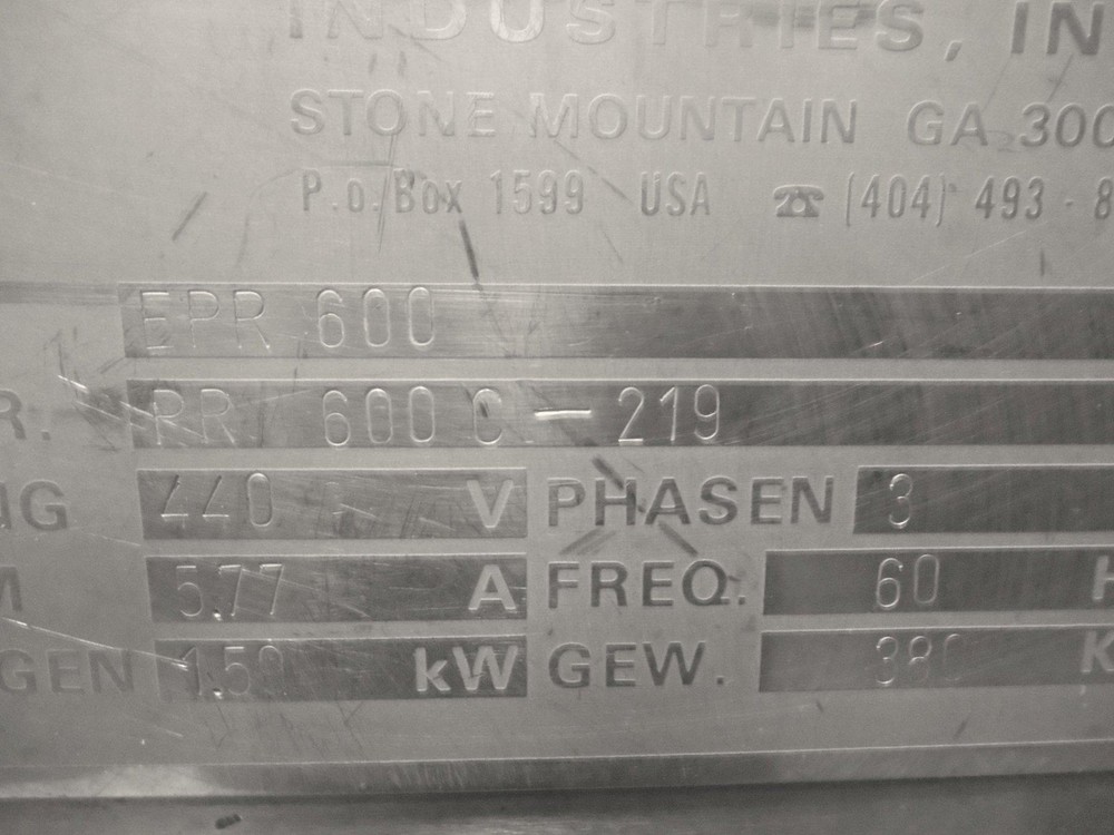 Koppens Model: EPR-600 Breading Machine