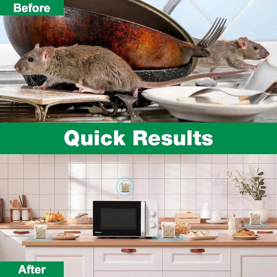 12 Pack Vamoose Natural Rodent