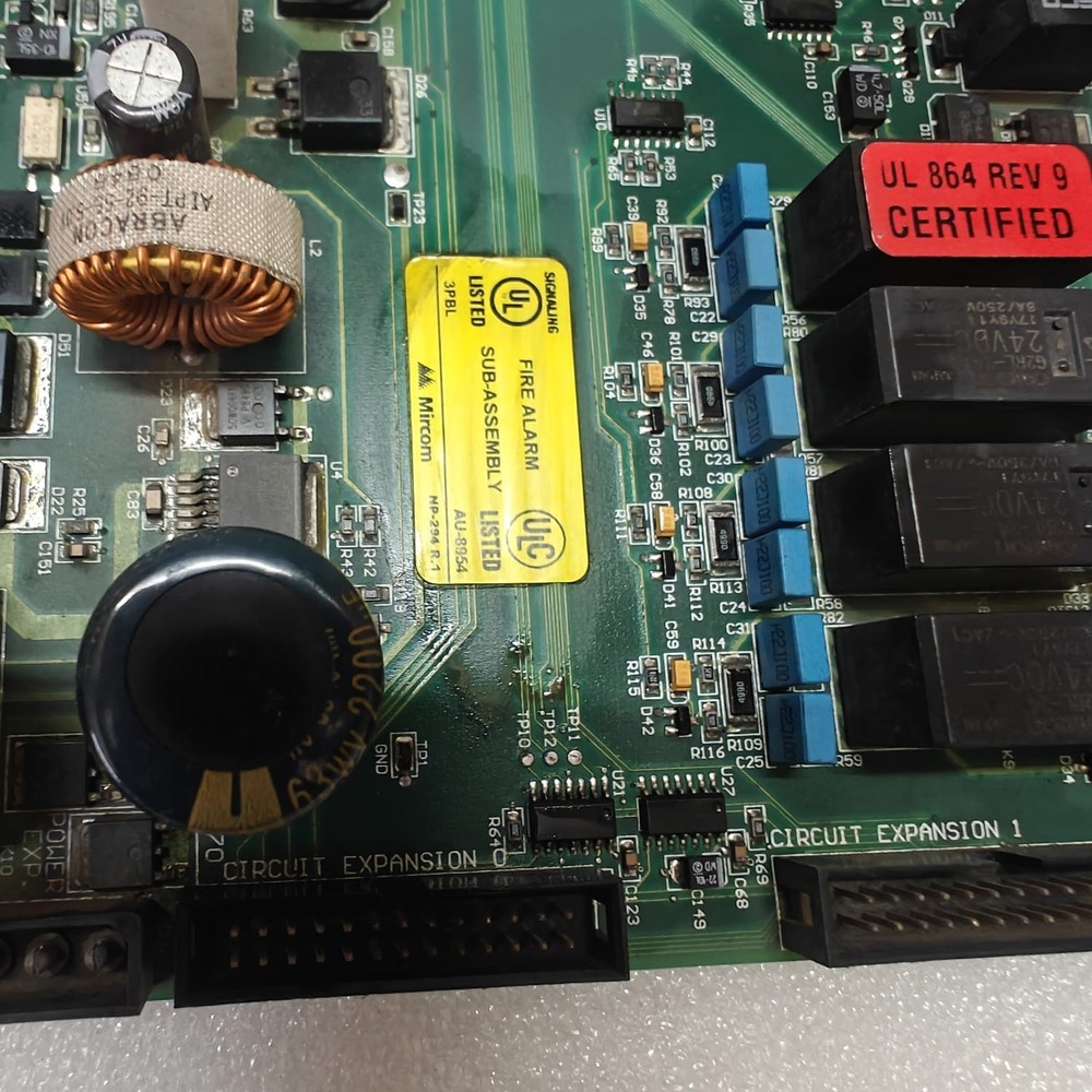 MIRCOM FX-2000 FIRE ALARAM PANEL MAIN PCB AU8954