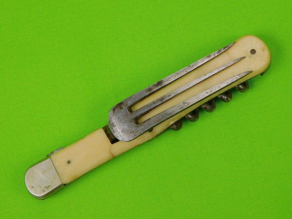 Antique 19 Century US Civil War Folding Fork
