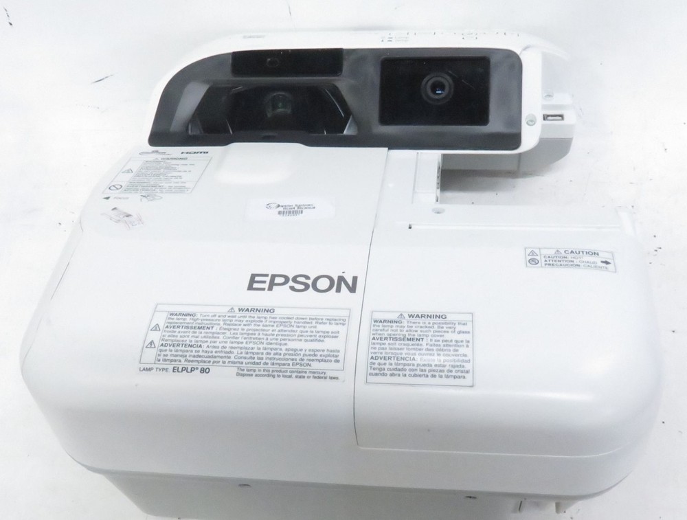 Under 2000 Hours * Epson BrightLink 585Wi Projector * WXGA UST