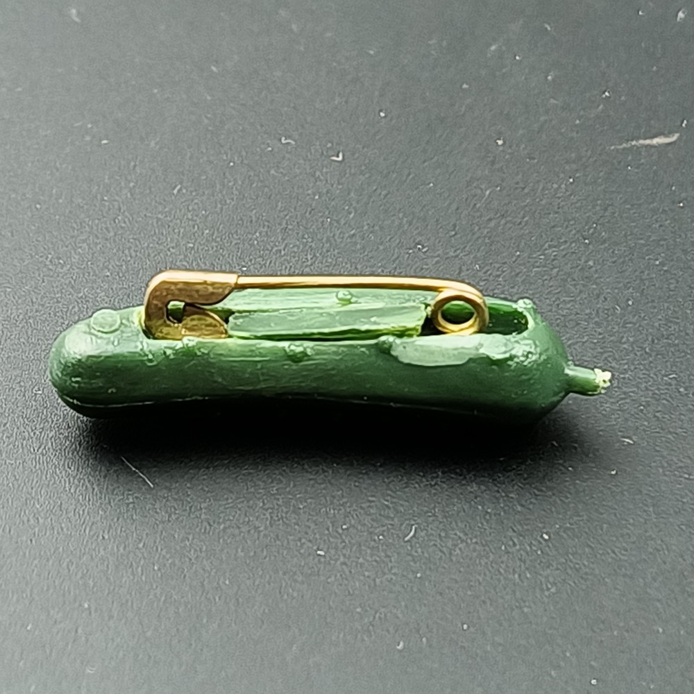Vintage Heinz Pickle Plastic Pin