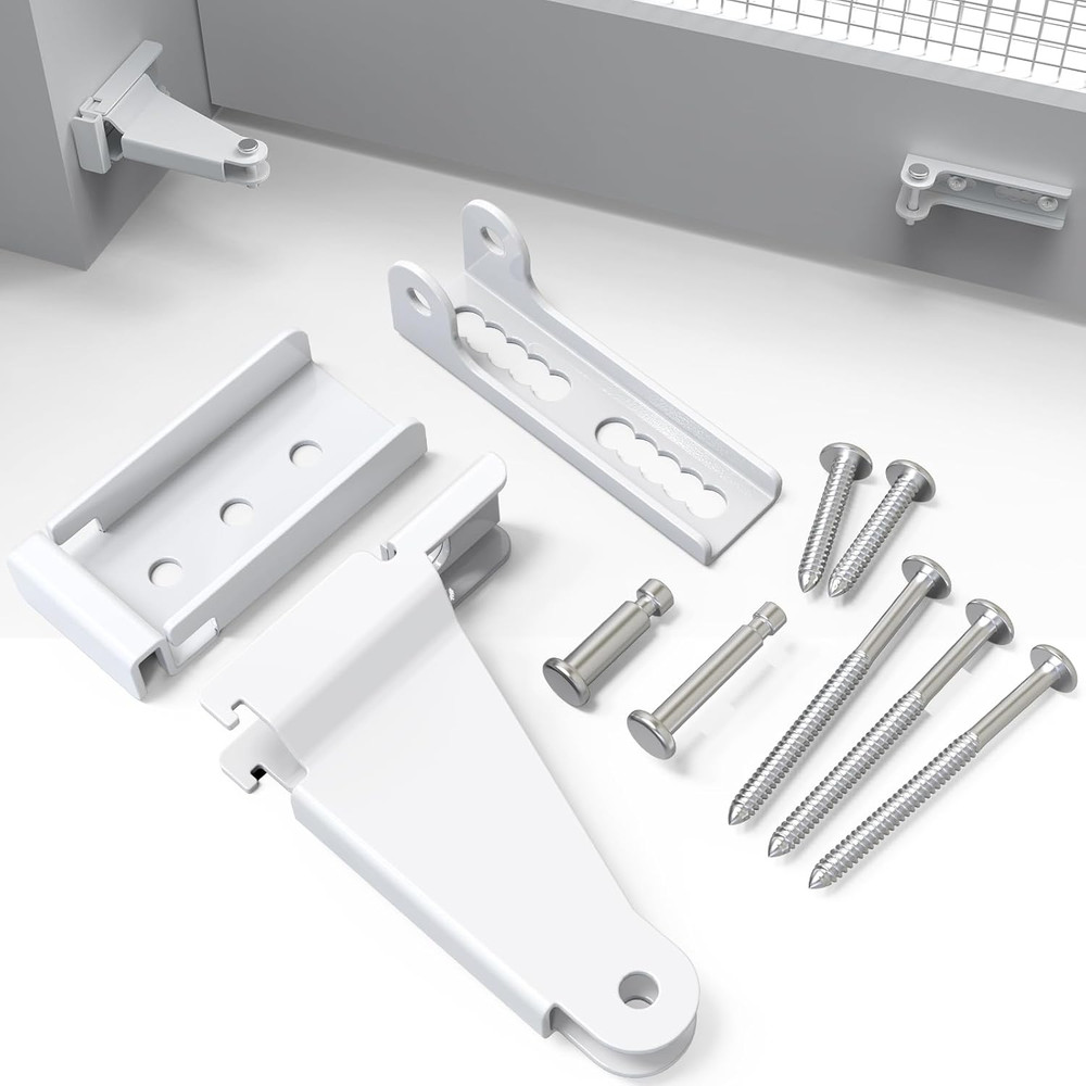 Reinforced Storm Door Closer Bracket Kit 1-Pack, Compatible with Andersen, Emco,