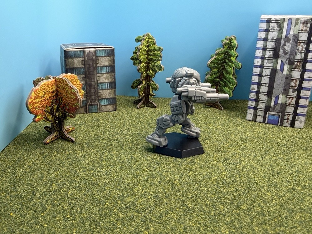 Battletech Flashman Mech Miniature with Alpha Strike And Pilot Cards Catalyst