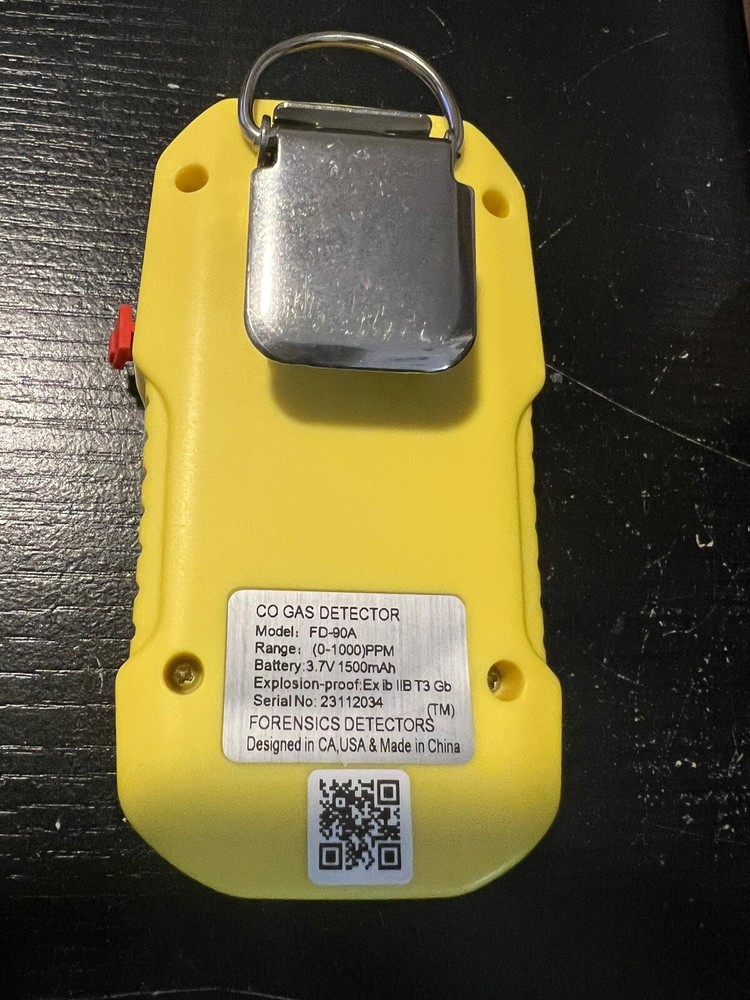 Carbon Monoxide Meter CO METER only.