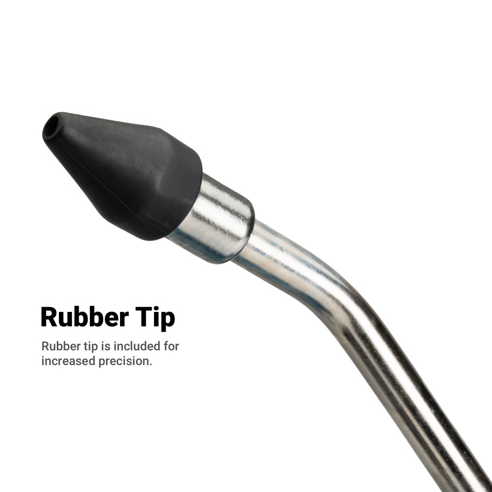 Capri Tools 5" Air Blow Gun with Rubber Tip