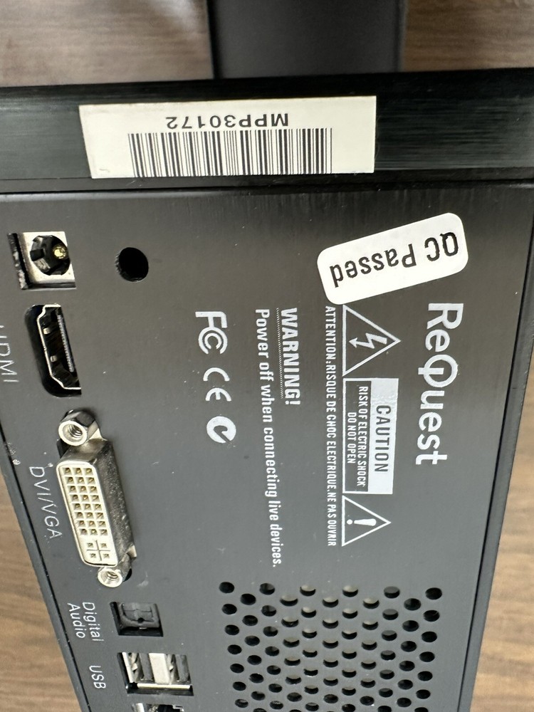 ReQuest Media Player Untested As Is , Not Power Supply