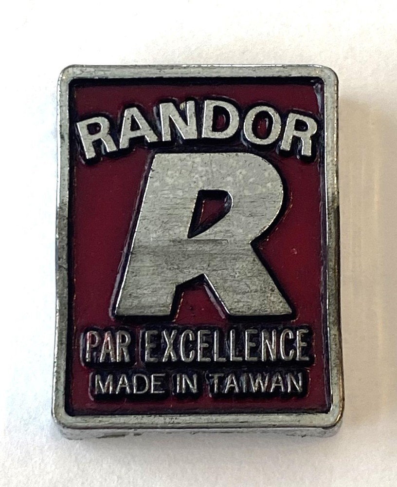 vintage RANDOR bicycle HEAD BADGE "Par Excellence"
