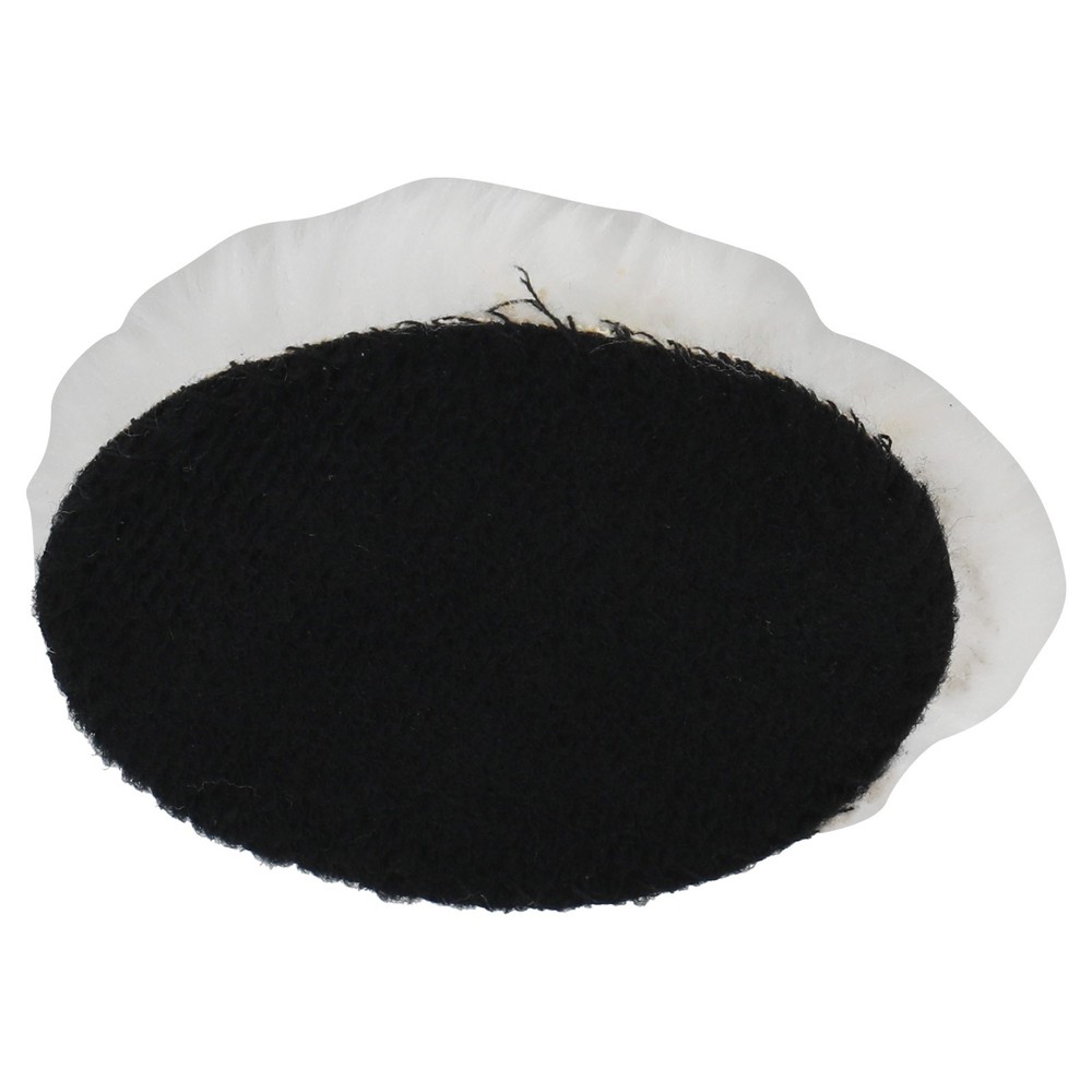 10x Wool Polishing Pads 3inch Lambskin Hook Loop Buffing Car Buffing Pad