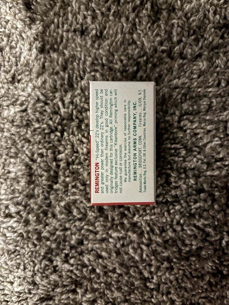 Remington .22 LR Ammo Box