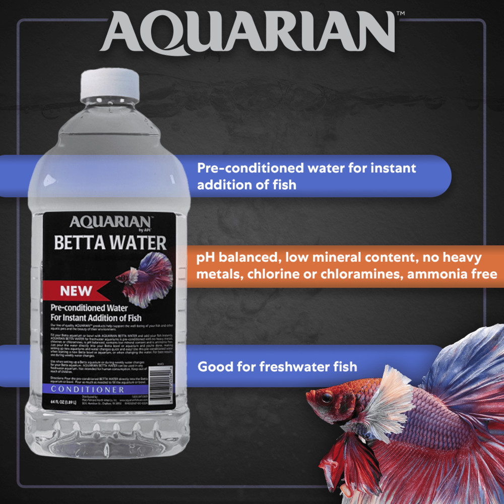 By API Betta Water 64 oz Bottle