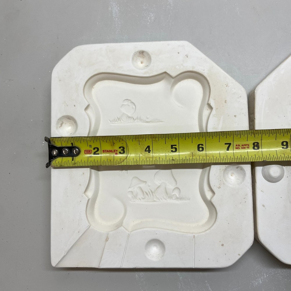 Sittre Ceramic Slip Casting Mold Single Mushroom Switch Plate #33