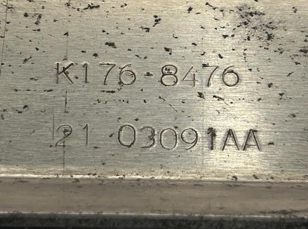 KENWORTH K176-8476 PANEL-DASH INSTRUMENT W/ K092-335CONTROL-PANEL LIGHT