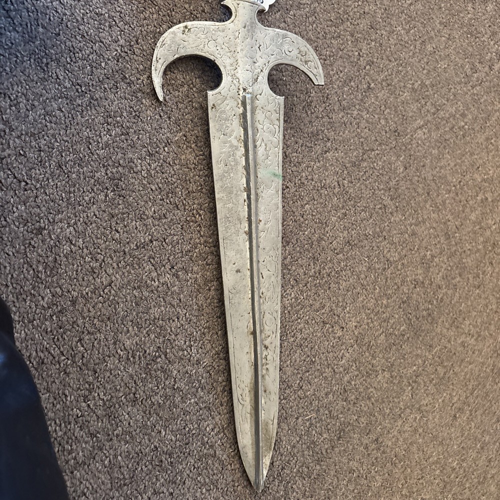 19th Century German Dagger Etched
