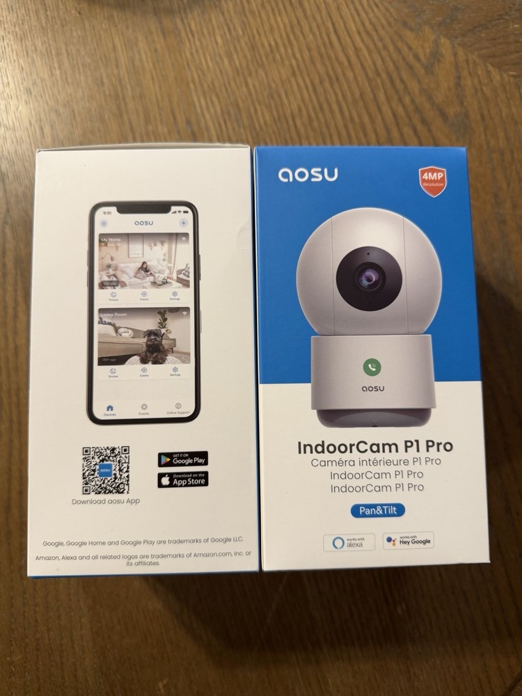 AOSU 4MP Security Camera Indoor