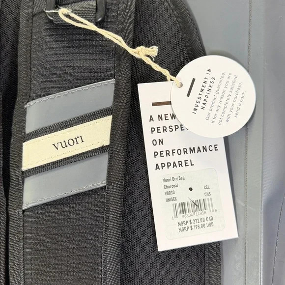 Vuori Dry Bag, charcoal