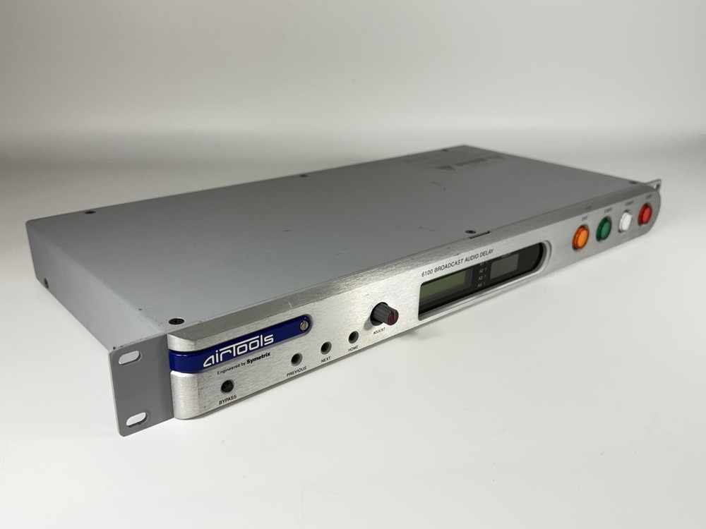 Symetrix AirTools 6100 Broadcast Profanity Delay 40s AES Digital Audio XLR