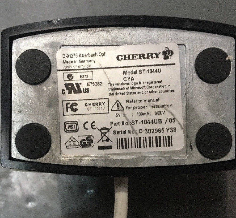 Cherry ST-1044U Standalone USB Desktop Smart Card Reader