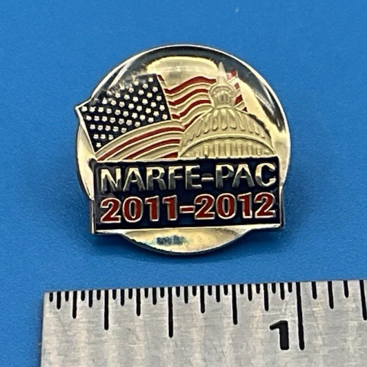 NARFE PAC 2011-2012 Pin NICE Fast Free Shipping!