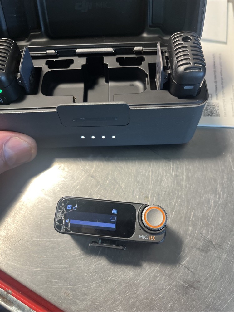 DJI Mic 2 (2 TX + 1 RX + Charging Case) Wireless Microphone- Please Read