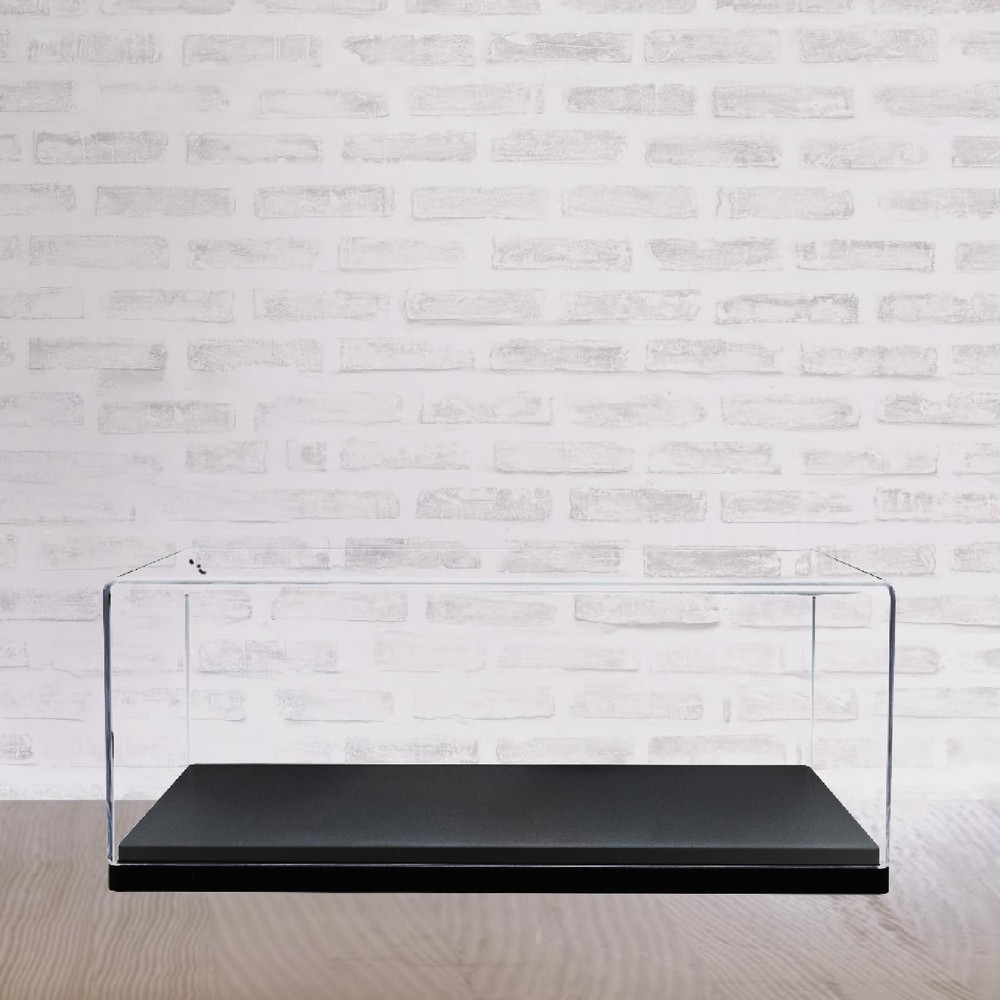 Acrylic Display Case with Base Handicrafts Storage Shelf Stackable Collection