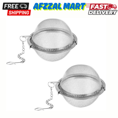 Tea Steeper, 2Pcs Mesh Tea Infuser Premium Tea Filter Tea Interval Diffuser with