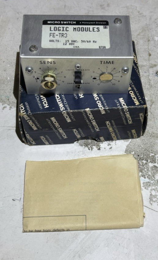 Honeywell Micro Switch Logic Module FE-TR3