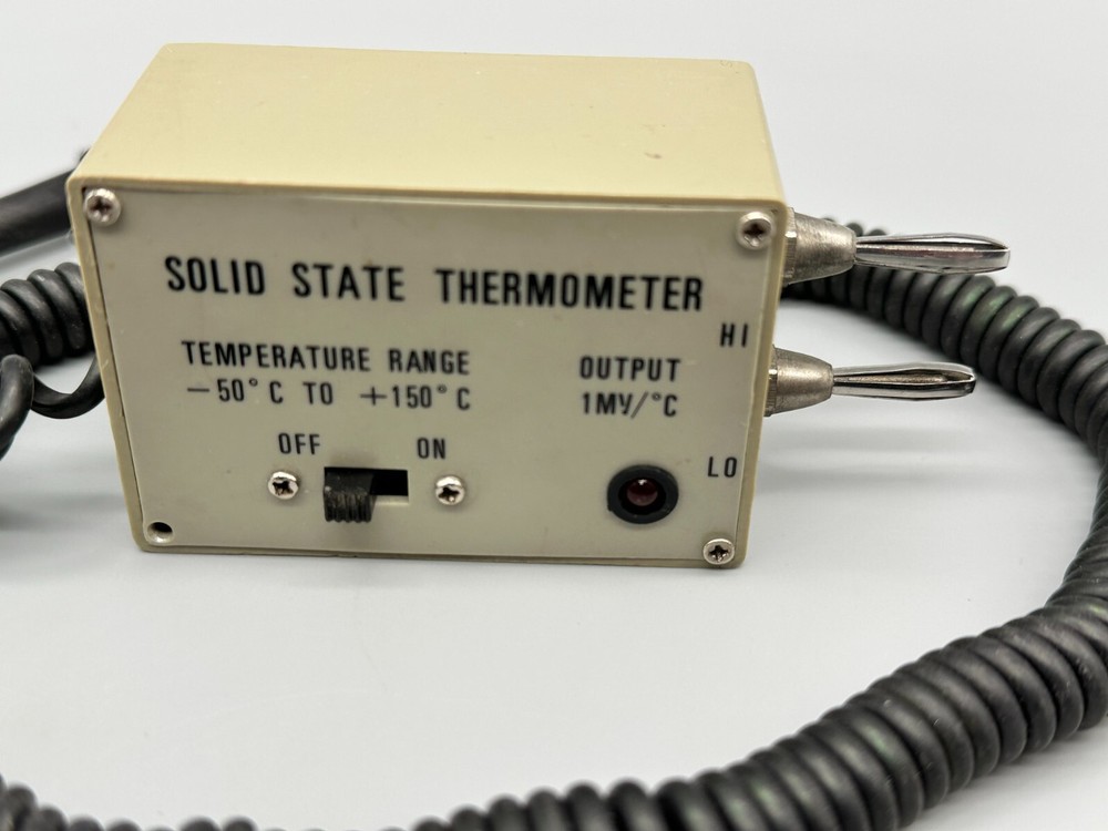 Solid State Thermometer Model TP-001 Unknown Purpose FOR PARTS NOT WORKING!