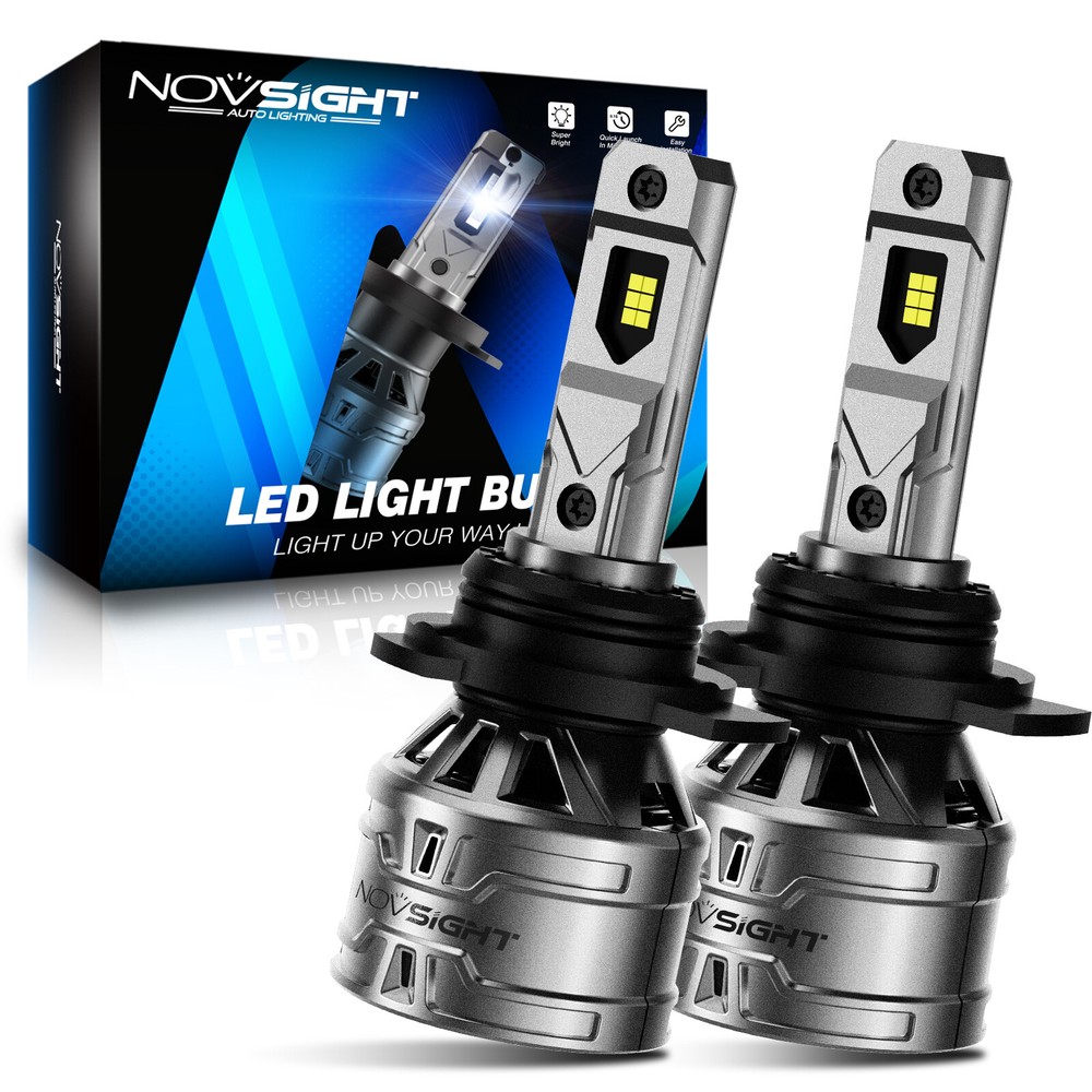 For GMC Acadia 2013-2020 Kit Hi/Low Beam 9012 LED Headlight Bulb 13000LM White