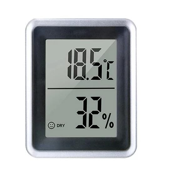 LABO Muli-Functional Digital Thermometer Hygrometer Large Display Digital Hygrom