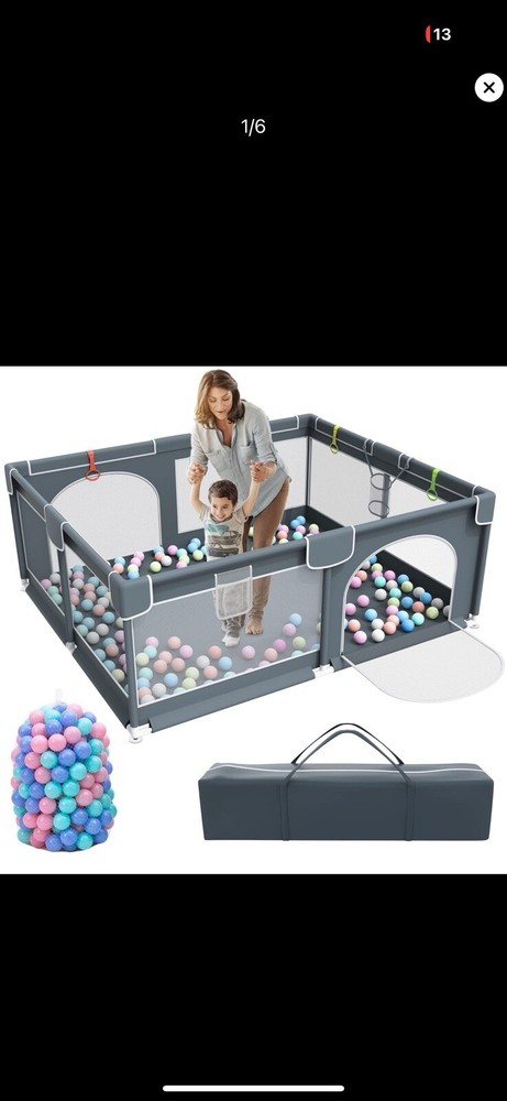 Eco-friendly Large Playpen